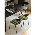 チェア ダークブラウン ダークグレー グリーン グレー イエロー 合皮 多層板 fsz-3317