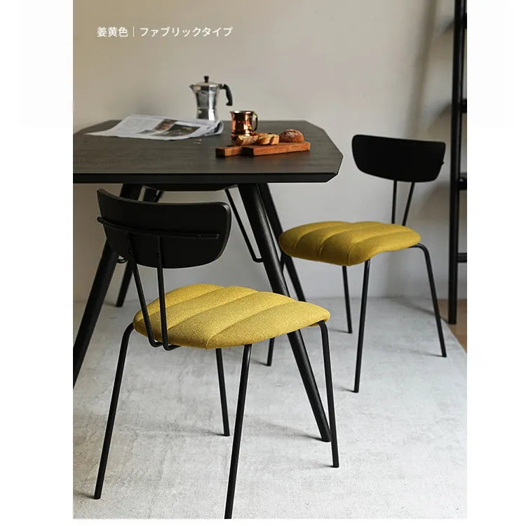 チェア ダークブラウン ダークグレー グリーン グレー イエロー 合皮 多層板 fsz-3317