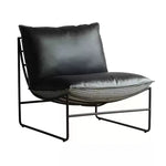 チェア ブラック ブラウン シリコンフィル ダウン 合皮 本革 fsz-3318