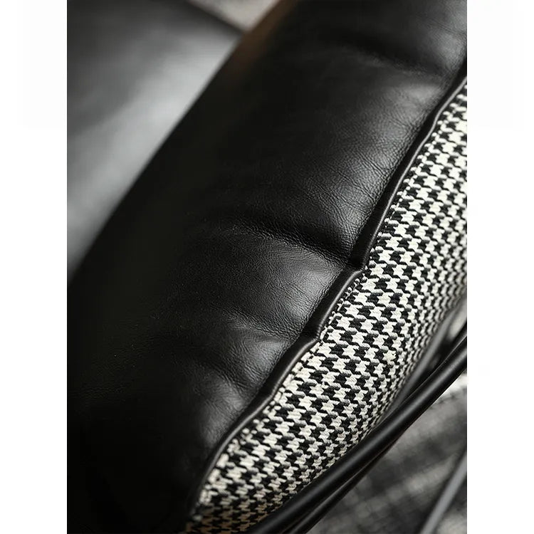 チェア ブラック ブラウン シリコンフィル ダウン 合皮 本革 fsz-3318