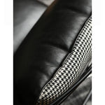 チェア ブラック ブラウン シリコンフィル ダウン 合皮 本革 fsz-3318