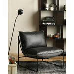 チェア ブラック ブラウン シリコンフィル ダウン 合皮 本革 fsz-3318