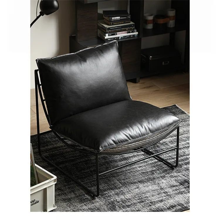 チェア ブラック ブラウン シリコンフィル ダウン 合皮 本革 fsz-3318