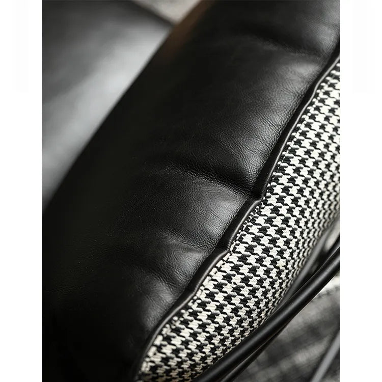 チェア ブラック ブラウン シリコンフィル ダウン 合皮 本革 fsz-3318