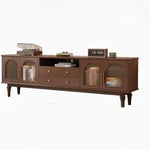 モダン多層板テレビ台 - 強化ガラスデザインで洗練されたインテリアを演出! fvp-4588