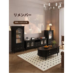 モダン多層板テレビ台 - 強化ガラスデザインで洗練されたインテリアを演出! fvp-4588