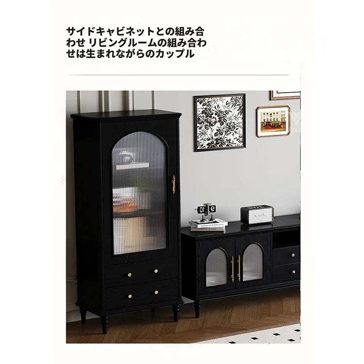 モダン多層板テレビ台 - 強化ガラスデザインで洗練されたインテリアを演出! fvp-4588