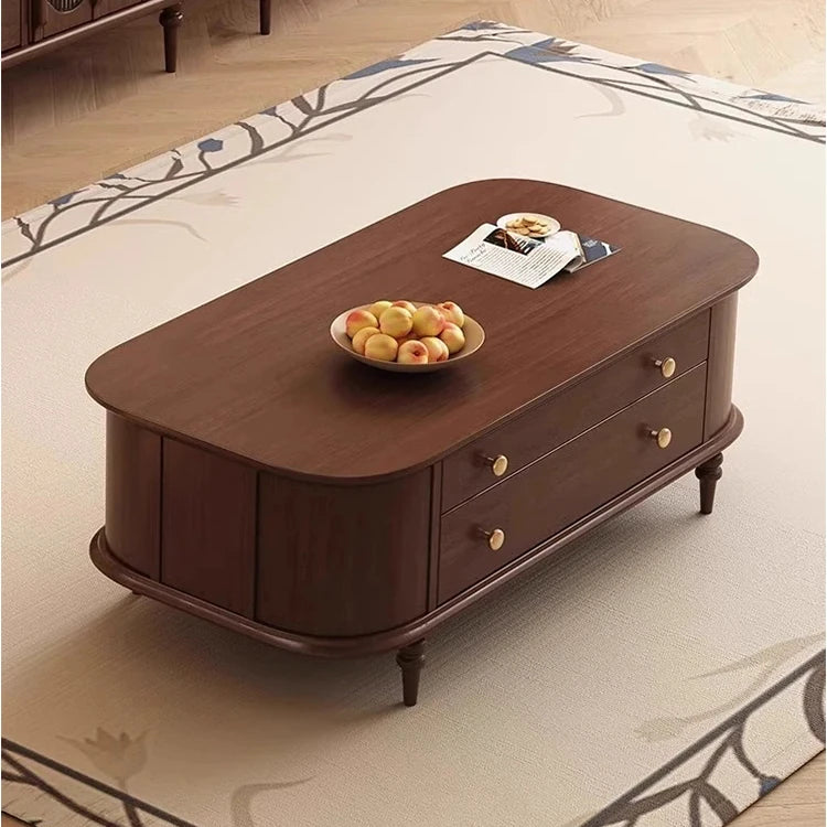 オシャレな多層板と強化ガラス製キャビネット - リビング収納に最適なデザイン家具 fvp-4592