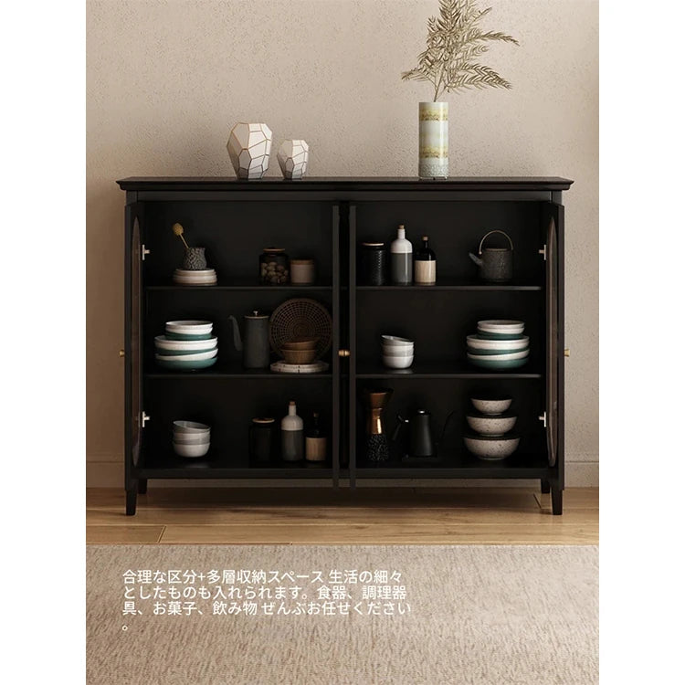 モダンガラスキャビネット – シックなデザインで収納力抜群のインテリア家具 fvp-4595