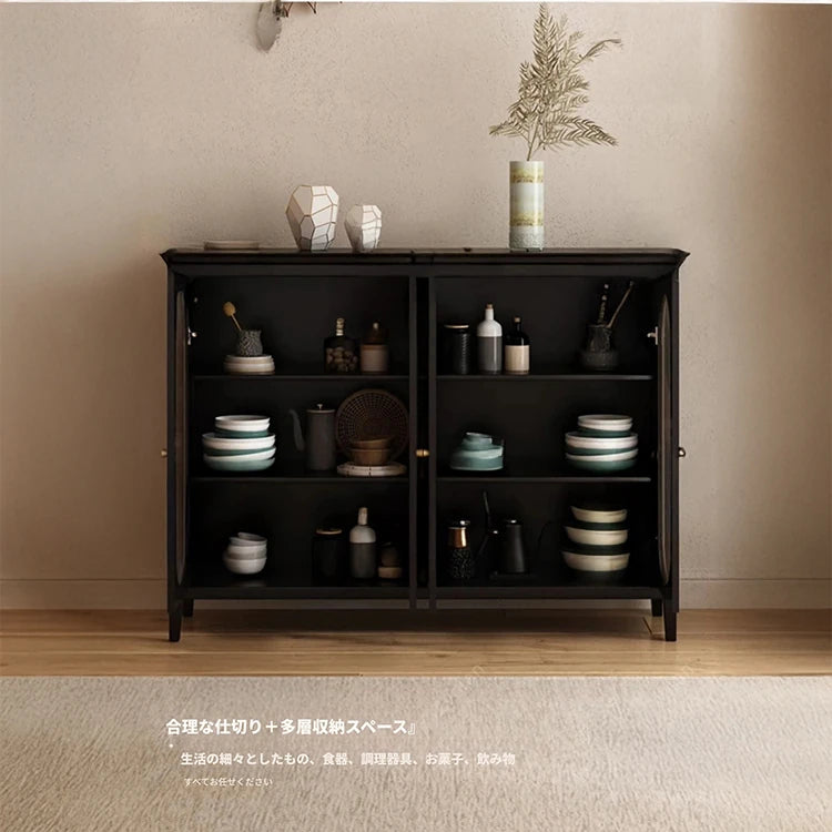 モダンガラスキャビネット – シックなデザインで収納力抜群のインテリア家具 fvp-4595