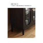 モダンガラスキャビネット – シックなデザインで収納力抜群のインテリア家具 fvp-4595