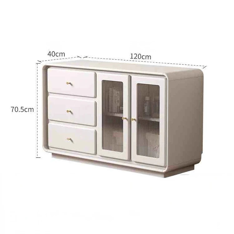 キャビネット3個セット+ガラスキャビネット収納力抜群!スタイリッシュなデザインでお部屋を彩る収納家具 fvp-4596