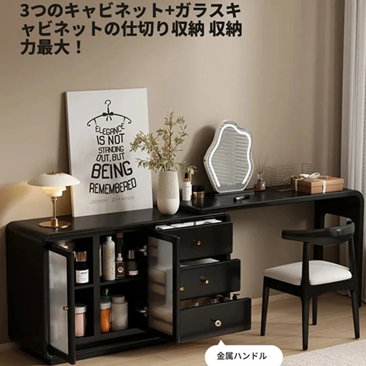 キャビネット3個セット+ガラスキャビネット収納力抜群!スタイリッシュなデザインでお部屋を彩る収納家具 fvp-4596