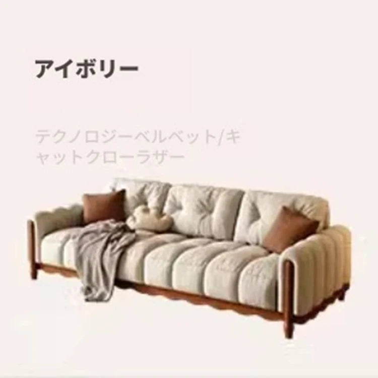 アッシュ材使用!快適な座り心地の第八世代デザイン ソファー - お手入れ簡単で楽々なライフスタイルを実現! fvp-4598