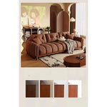 アッシュ材使用!快適な座り心地の第八世代デザイン ソファー - お手入れ簡単で楽々なライフスタイルを実現! fvp-4598