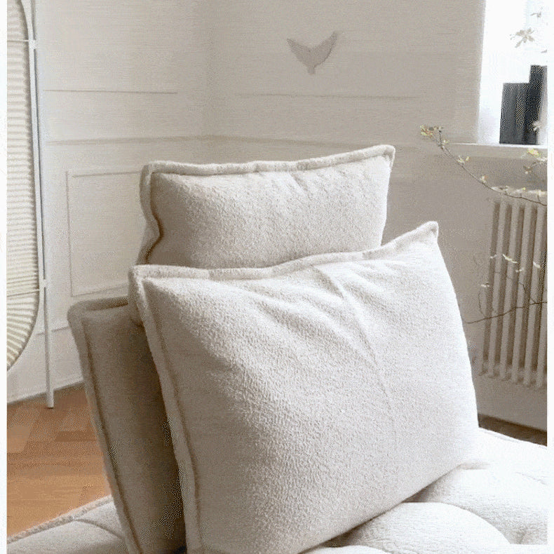 【高級感溢れる】無垢材使用 ソファー シリコンフィル&ホワイトグースダウン ポリエステル繊維クッション贅沢な座り心地 fwlp-937