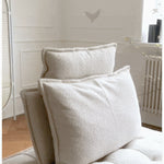 【高級感溢れる】無垢材使用 ソファー シリコンフィル&ホワイトグースダウン ポリエステル繊維クッション贅沢な座り心地 fwlp-937