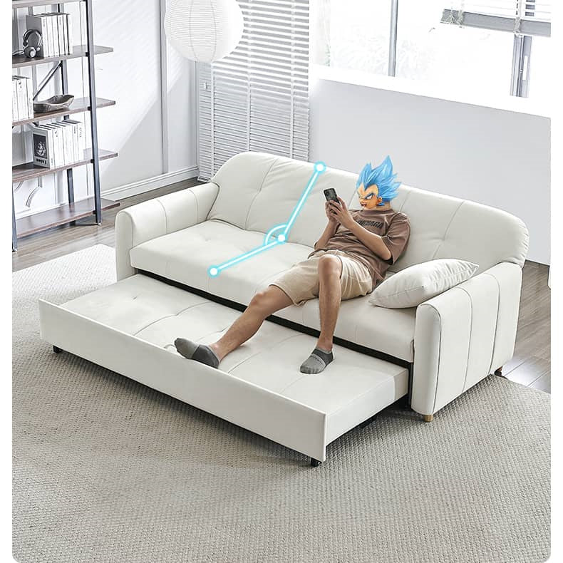 「贅沢な座り心地!パイン材?シリコンフィル使用の高級スエードソファー」 fwlp-940