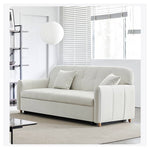 「贅沢な座り心地!パイン材?シリコンフィル使用の高級スエードソファー」 fwlp-940