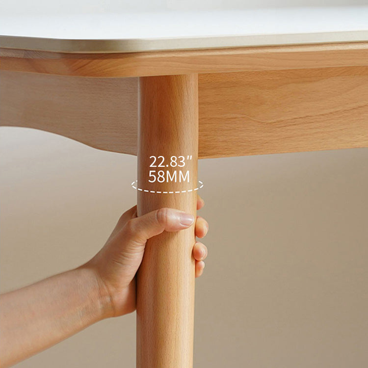 セラミックとケヤキの多層板テーブル | 高級感溢れるデザイン家具 fxgmz-598