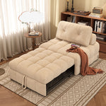快適な木製コットンソファーベッド|多機能デザインでリラックス空間を演出 fxgz-276