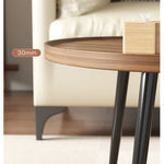 【モダンなデザイン】化粧板&アイアン製のセンターテーブル 業界最安値! fxjc-912