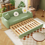 豪華オーク材使用ソファー - 椰纤絲&ダウン&シリコンフィル&ポリエステル繊維クッション fxl-963