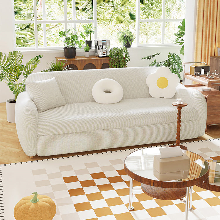 豪華オーク材使用ソファー - 椰纤絲&ダウン&シリコンフィル&ポリエステル繊維クッション fxl-963