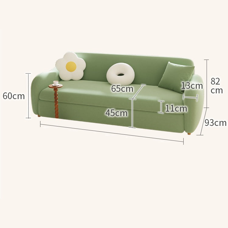 豪華オーク材使用ソファー - 椰纤絲&ダウン&シリコンフィル&ポリエステル繊維クッション fxl-963