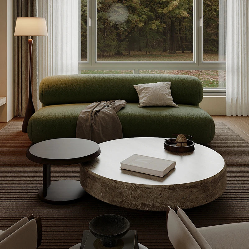 スタイリッシュなパインシープボアソファー|モダンデザインでリラックス空間を演出! fxmj-3037