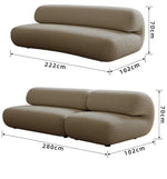 スタイリッシュなパインシープボアソファー|モダンデザインでリラックス空間を演出! fxmj-3037