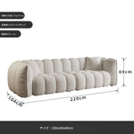 モダンデザインのソファー|パインシープボア製・中密度繊維板使用|おしゃれなリビング空間に最適! fxmj-3040