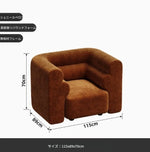 シンプルでスタイリッシュな無垢材ソファー|シェニール生地の快適さと高級感を体験しよう! fxmj-3041