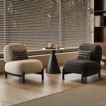 モダンパインチェア|リラックスできるファブリック座椅子|シンプルでおしゃれなインテリア用家具 fxmj-3042