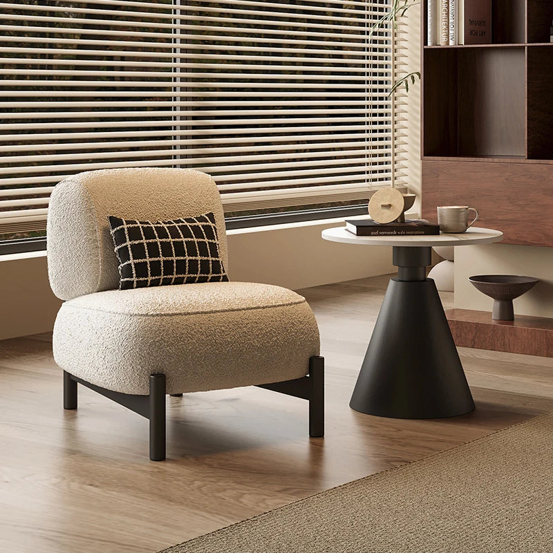 モダンパインチェア|リラックスできるファブリック座椅子|シンプルでおしゃれなインテリア用家具 fxmj-3042