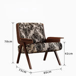 モダンアッシュ材ストライプチェア | おしゃれなリビングインテリアの必需品 fxmj-3046