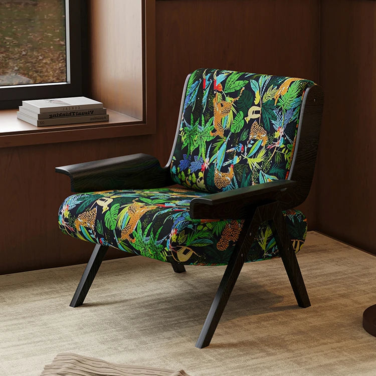 モダンアッシュ材ストライプチェア | おしゃれなリビングインテリアの必需品 fxmj-3046