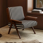 モダンアッシュ材ストライプチェア | おしゃれなリビングインテリアの必需品 fxmj-3046