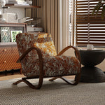 シープボア素材使用のモダンデザインリクライニングチェア|ナチュラルなインテリアにぴったりの心地よい座り心地 fxmj-3047