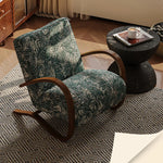 シープボア素材使用のモダンデザインリクライニングチェア|ナチュラルなインテリアにぴったりの心地よい座り心地 fxmj-3047