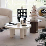 おしゃれなセンターテーブル | モダンデザイン | ホワイトカラー | お部屋のアクセントに最適 | 収納にも便利 fxmj-3058