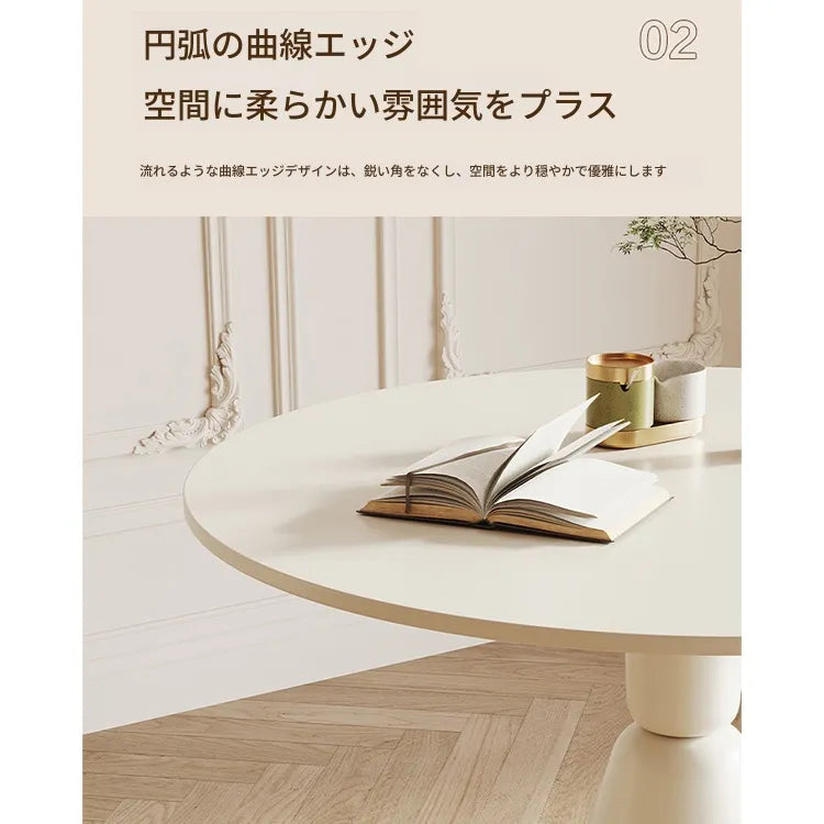 テーブル ホワイト カラー1 セラミック fxms-3566