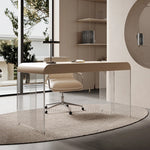 アクリルと無垢パイン材の洗練されたデザインテーブル - モダンなリビングやオフィスに最適! fyd-5169