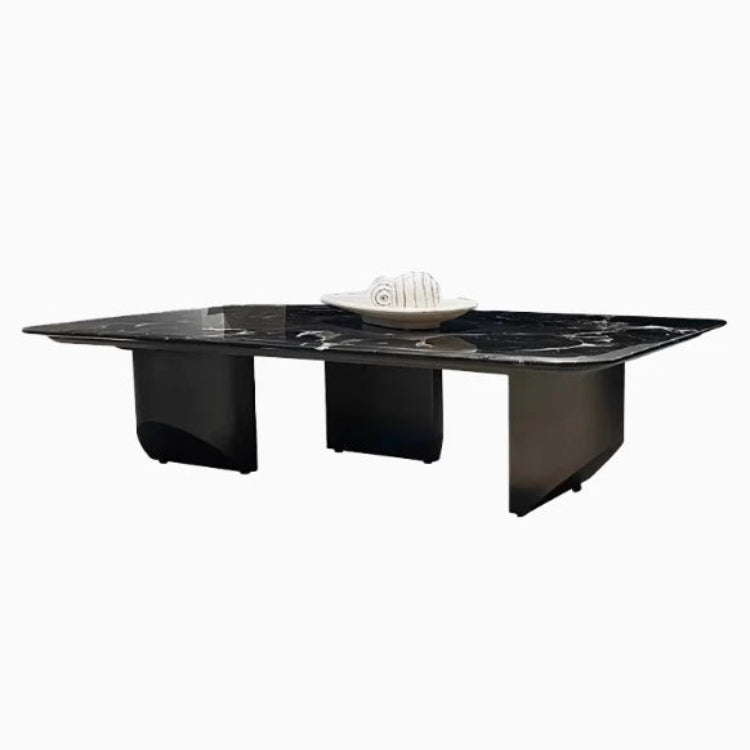 大理石とステンレスの美しいセンターテーブル - モダンな浮遊感を演出! fyeyj-5212