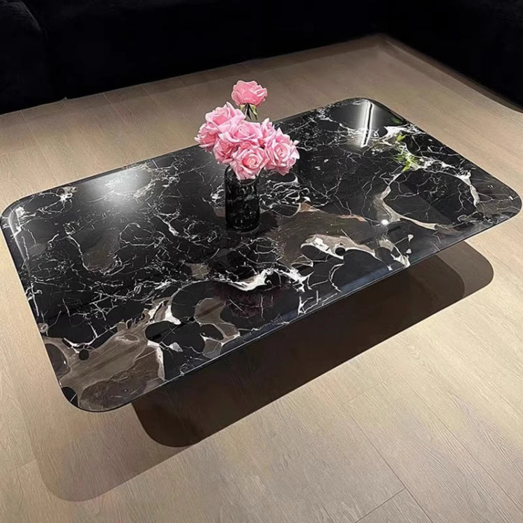 大理石とステンレスの美しいセンターテーブル - モダンな浮遊感を演出! fyeyj-5212