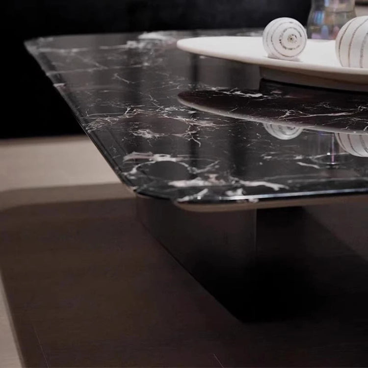 大理石とステンレスの美しいセンターテーブル - モダンな浮遊感を演出! fyeyj-5212