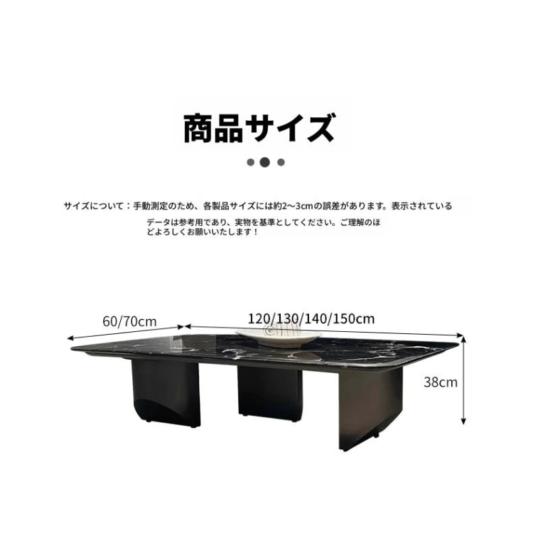 大理石とステンレスの美しいセンターテーブル - モダンな浮遊感を演出! fyeyj-5212