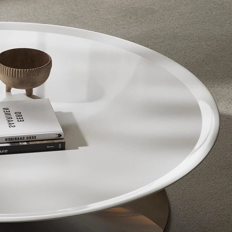 モダンステンレスGFRPセンターテーブル|洗練されたデザインで魅力的なリビング空間を演出 fyeyj-5213