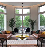 モダンステンレスGFRPセンターテーブル|洗練されたデザインで魅力的なリビング空間を演出 fyeyj-5213