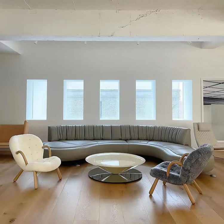 モダンステンレスGFRPセンターテーブル|洗練されたデザインで魅力的なリビング空間を演出 fyeyj-5213